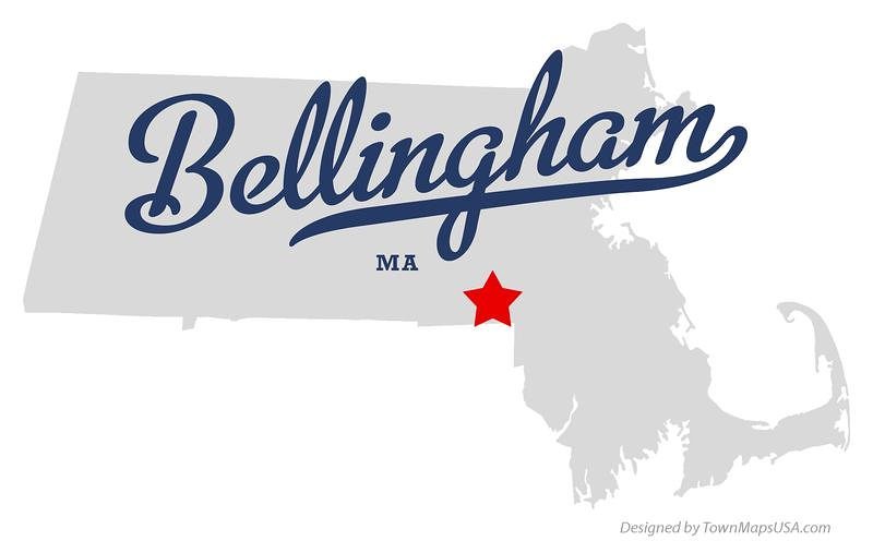 Map Of Bellingham Ma 